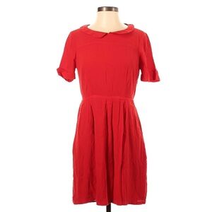 Worn once! | Broadway & Broome Madewell Red Short Sleeve Peter Pan Collar Dress